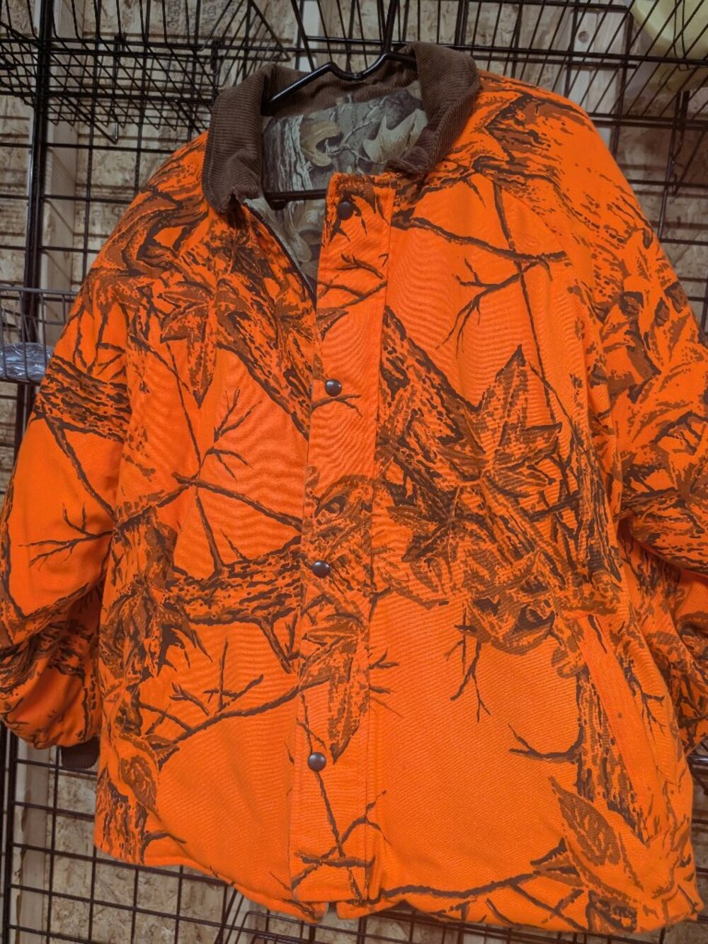 Walls 2XL Reversible Realtree Camouflage Winter Coat